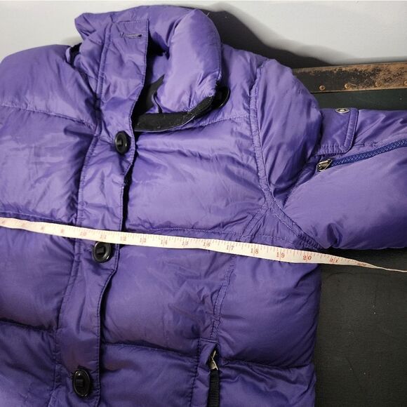 RARE!! VTG LL Bean exclusive medium Purple Button Down Filled - Picture 5 of 8